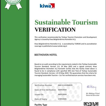 Beethoven Hotel - Special Category Istanbul Ngoại thất bức ảnh